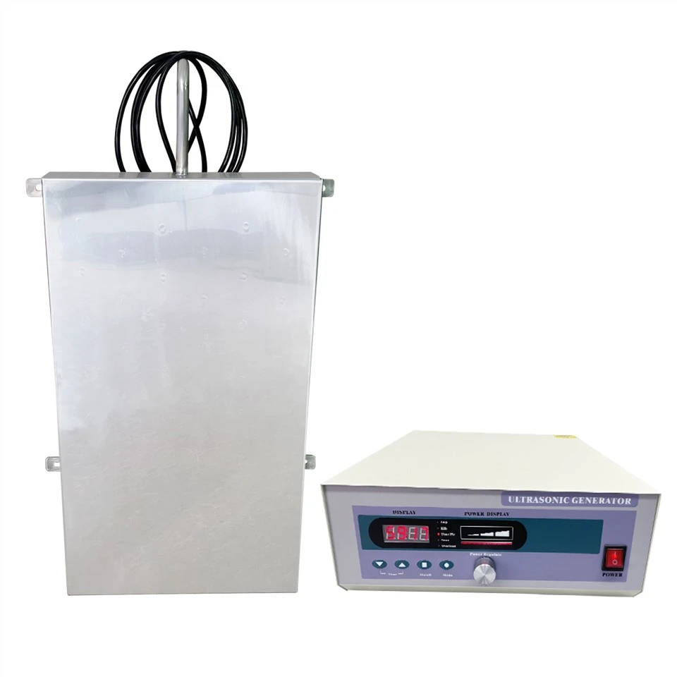 Caja de transductores ultrasónicos sumergibles