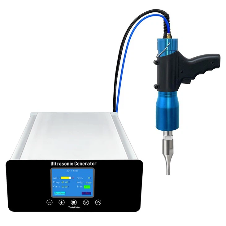 Ultrasonic portable plastic welding machine